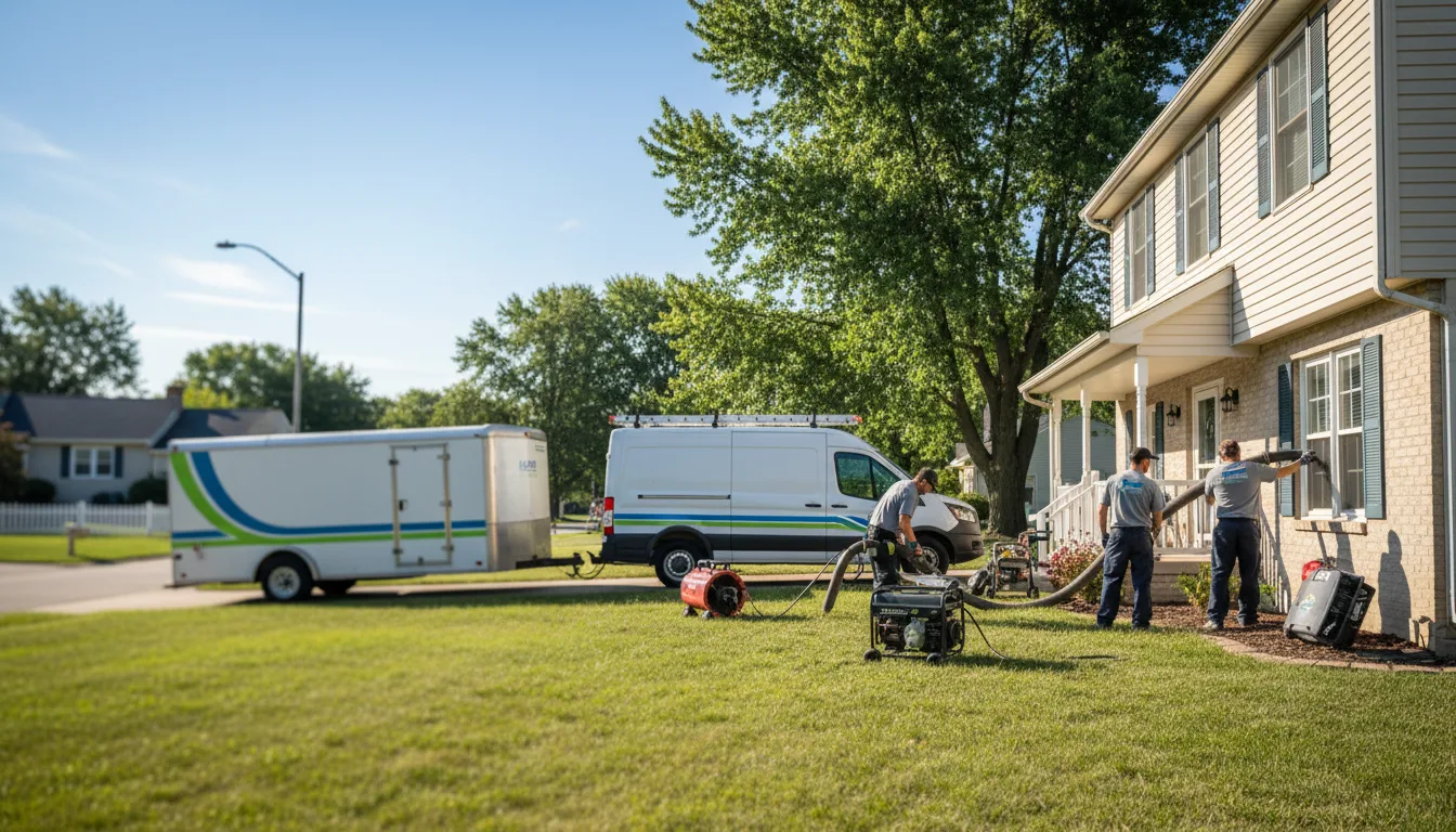 Flooded Basement Restoration And Cleanup With Repair in Harper, KS near me